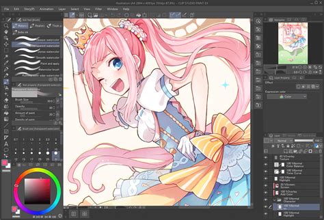 ibisPaint × Clip Studio Paint: ibis data can be opened in Clip Studio!