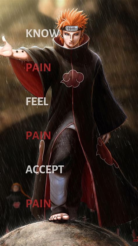 Pain Naruto, Anime, Quotes HD phone wallpaper | Pxfuel