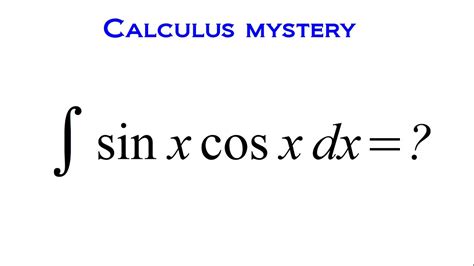 Integral Of Sinx Cosx From 0 To 2pi | Log Demaxde