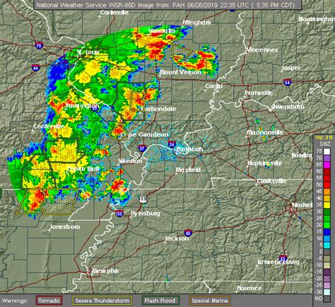 Interactive Hail Maps - Hail Map for Carbondale, IL