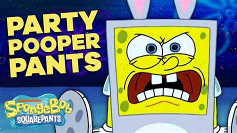 Party Pooper Pants in 5 Minutes! 🐰 SpongeBob - YouTube