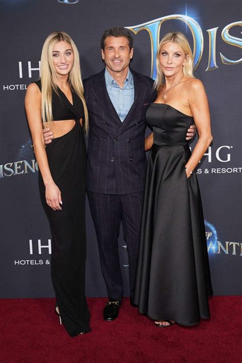 Patrick Dempsey hits 'Disenchanted' premiere with wife Jillian and ...