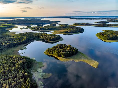 Masuria is a region in northern Poland, famous for its 2,000 lakes. : r ...