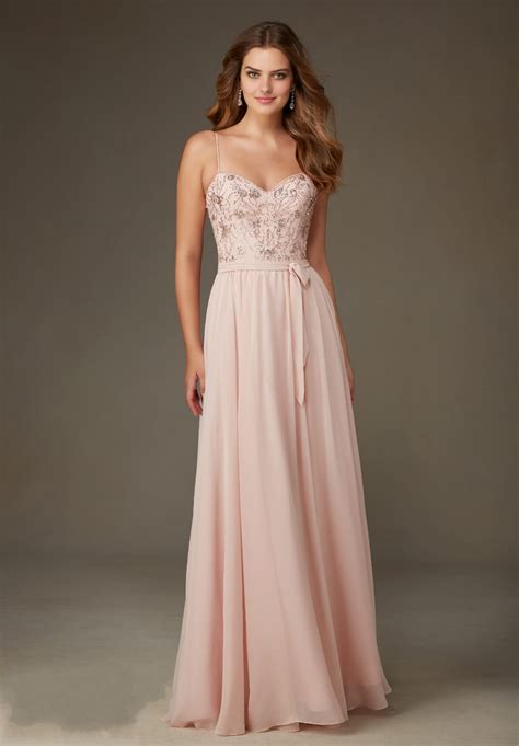 Long Blush Pink Bridesmaid Dress – Budget Bridesmaid UK Shopping