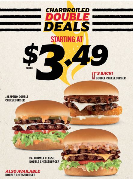 Current Offers – Vegas Carls Jr