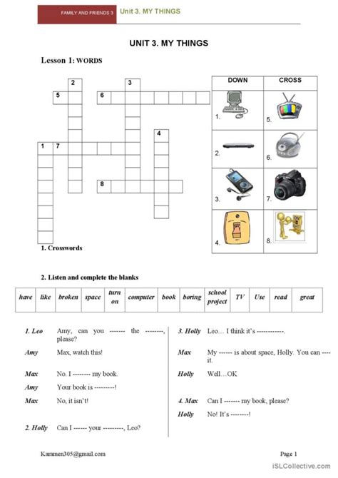 family and friends 3, Unit 3: English ESL worksheets pdf & doc