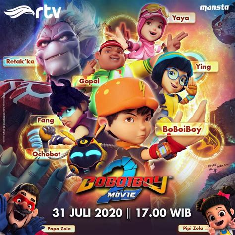 Malaysian Animated Blockbuster BoBoiBoy Movie 2 Comes to Indonesian TV ...