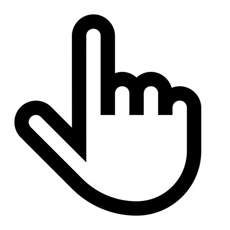 Computer Mouse Cursor Pointer Hand Icon Cursor Hand Transparent Png ...