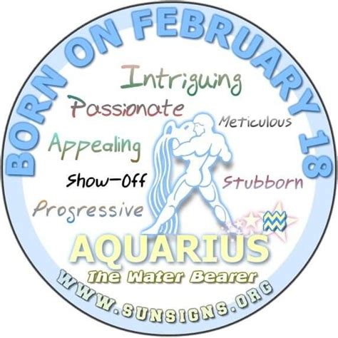 February 18 Zodiac Horoscope Birthday Personality - SunSigns.Org