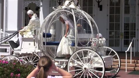 Disney Cinderella Carriage Wedding