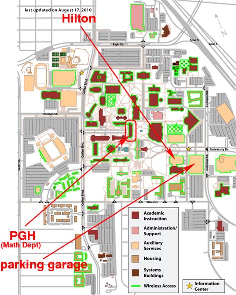 University Of Houston Parking Map - Maps For You