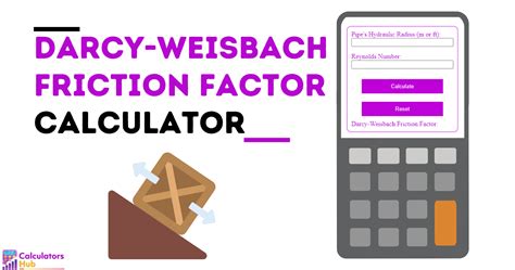 Darcy-Weisbach Friction Factor Calculator Online