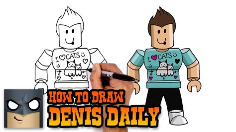 How to Draw Denis Daily - Roblox (Art Tutorial)