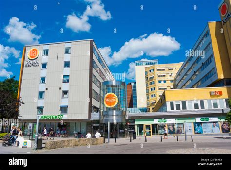 Solna centrum shopping centre, Solna Torg, Solna district, Stockholm ...