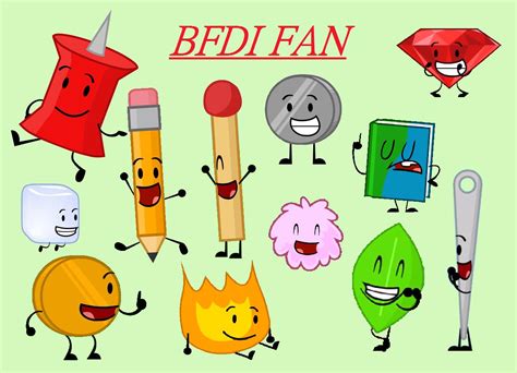 Image - BFDI Fan-Art.jpg | Battle for Dream Island Wiki | FANDOM ...