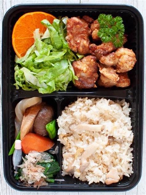 Chicken Karaage Bento Recipe