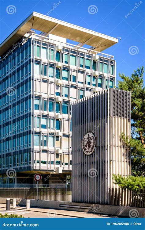 The World Health Organization WHO Headquarters in Geneva, Switzerland ...