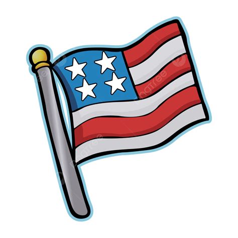 Bandera De Estados Unidos 4 De Julio PNG, Vectores, PSD, e Clipart Para ...