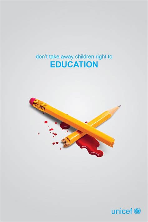 Unicef - Dont take away children rights on Behance - A project by ...