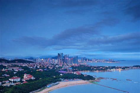 Qingdao skyline | Qingdao, Cityscape, Skyline