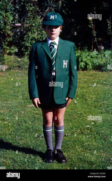 School Uniform Prep School Blazer And Cap Stock Photo - Alamy