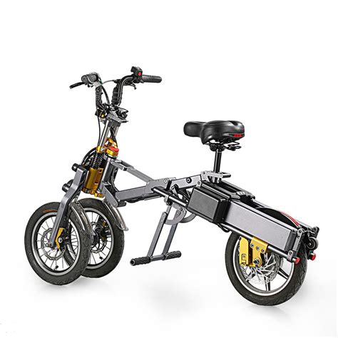 Ecorider Ebike 36V 250W Folding Electric Bike with Three Wheels - China ...