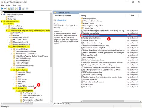 How to Add Outlook Week Numbers to your Calendar