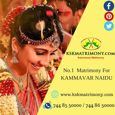 No.1 Matrimony For Kammavar Naidu | Matrimony, Perfect life, How to ...