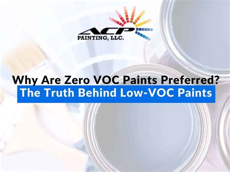 Why Are Low-VOC Paints Preferred? The Truth Behind It