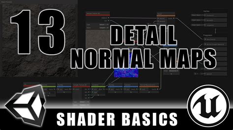 Detail Normal Mapping - Shader Graph Basics - Episode 13 - YouTube