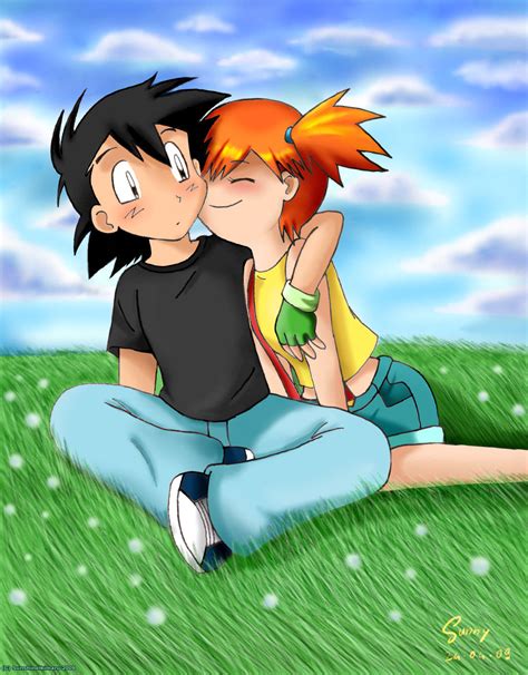 Ash and Misty - misty and ash Fan Art (40250899) - Fanpop