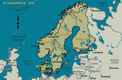 Norway - Animated Map/Map | Holocaust Encyclopedia