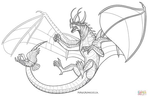 Beetlewing Dragon Coloring Page Free Printable Coloring Pages | Porn ...