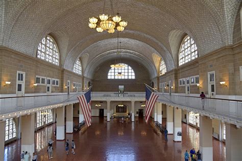 Ellis Island - Immigration Museum; Inside | New York - Financial ...