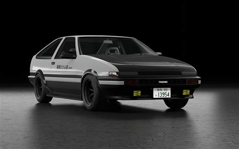 ArtStation - Ae86 Initial D Style