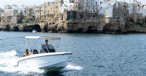 Polignano a Mare: Caves and Grottos Tour by Boat with Spritz | GetYourGuide