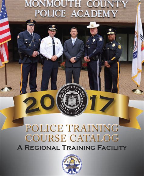 Monmouth County Police Academy Course Catalog 2022 - Academy Teachers