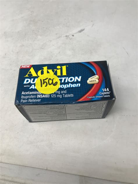 Advil Dual Action with Acetaminophen 305730147941 | eBay