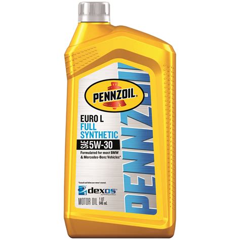 Pennzoil Eurol 5w30 Snc3 Quart - Walmart.com - Walmart.com