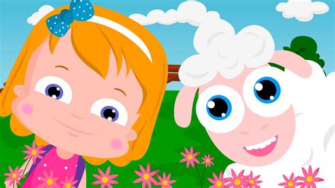 Mary Had A Little Lamb | Nursery Rhymes | Animal Rhymes For Children ...