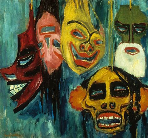 Cocosse | Journal: Masks | Paintings by Emil Nolde, 1911-22