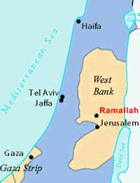 Ramallah Map and Ramallah Satellite Image