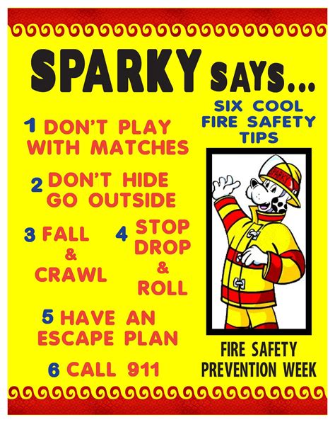 Printable Fire Safety Posters