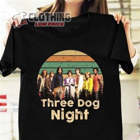 Three Dog Night Concerts 2023 Tour T- Shirt, Three Dog Night Vintage T ...