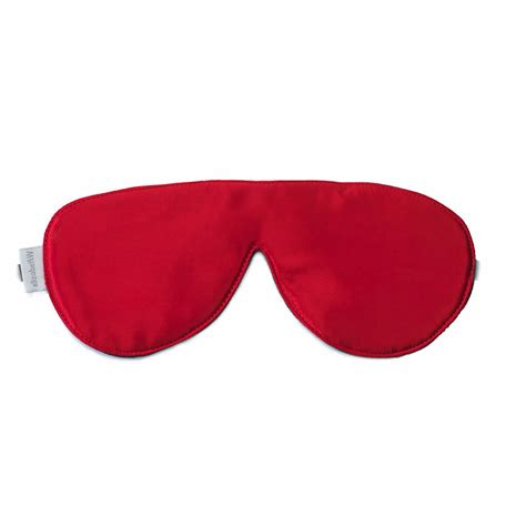 elizabethW Red Sleep Mask