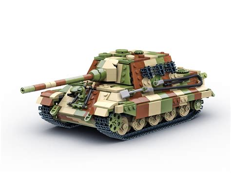 Jagdtiger in Camouflage Pattern