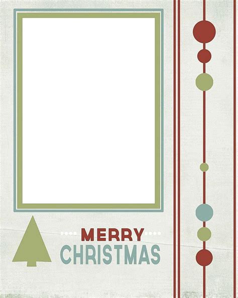 10 Templates for Creating Your Own Christmas Cards | Printable holiday ...