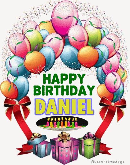 Happy Birthday DANIEL gif | Birthday Greeting | birthday.kim