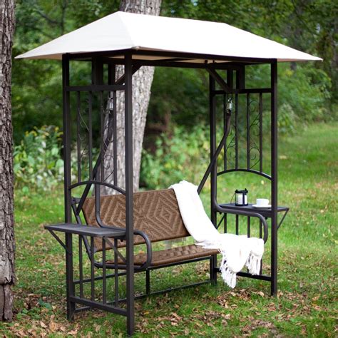 Top 25 Patio Gazebo Porch Swings | Patio Seating Ideas