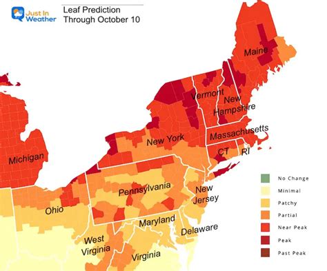 New England Fall Foliage Map 2024 - Tasia Fredrika